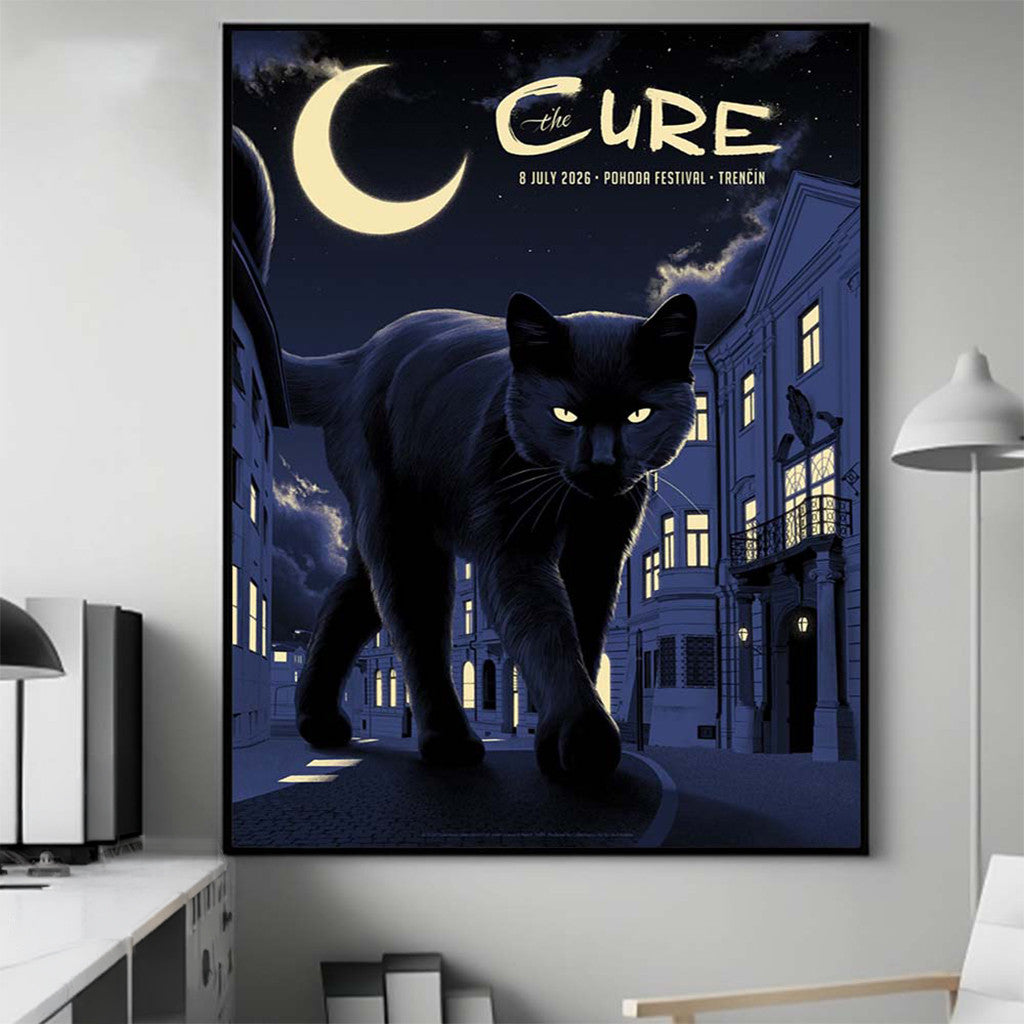 The Cure Pohoda Festival Vintage Poster The Cure Merch Gift For Rockers - Loomnari
