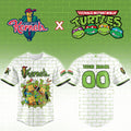 Personalized Cedar Rapids Kernels X Teenage Mutant Ninja Turtles 2026 Baseball Jersey Fan Merch - Loomnari