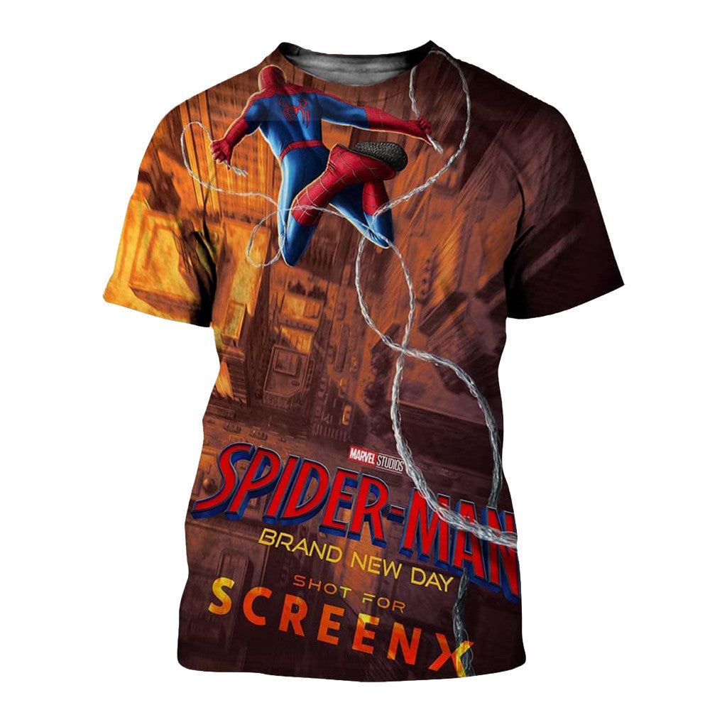 Spider-Man Merch Brand New Day 2026 T-Shirt Gifts Ideas For My Brother - Loomnari