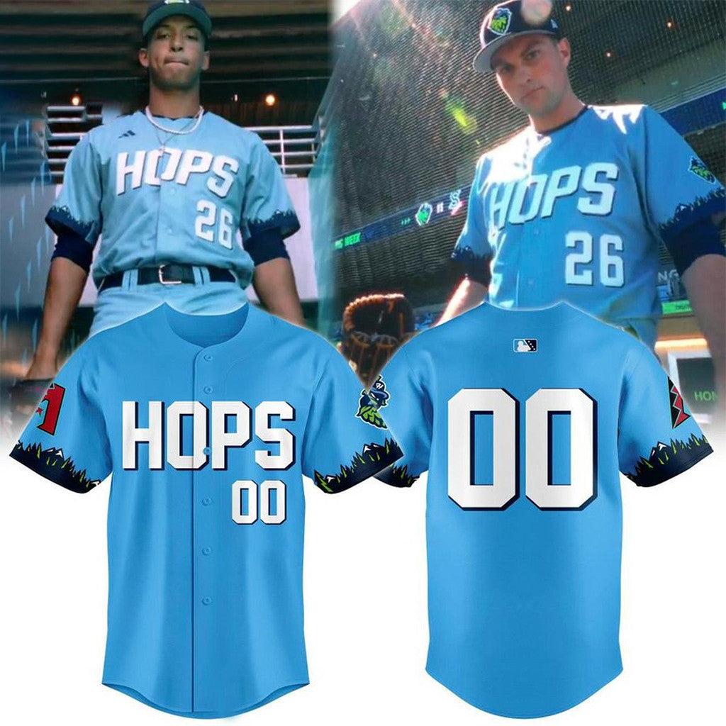 Personalized Hillsboro Hops 2026 Baseball Jersey Hillsboro Hops Merch Cool Baseball Gifts - Loomnari