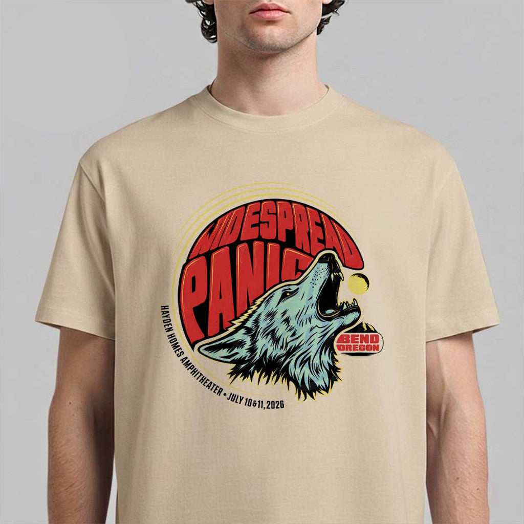 Widespread Panic Wolf Bend Oregon T-Shirt Widespread Panic Merch Gift For Men - Loomnari