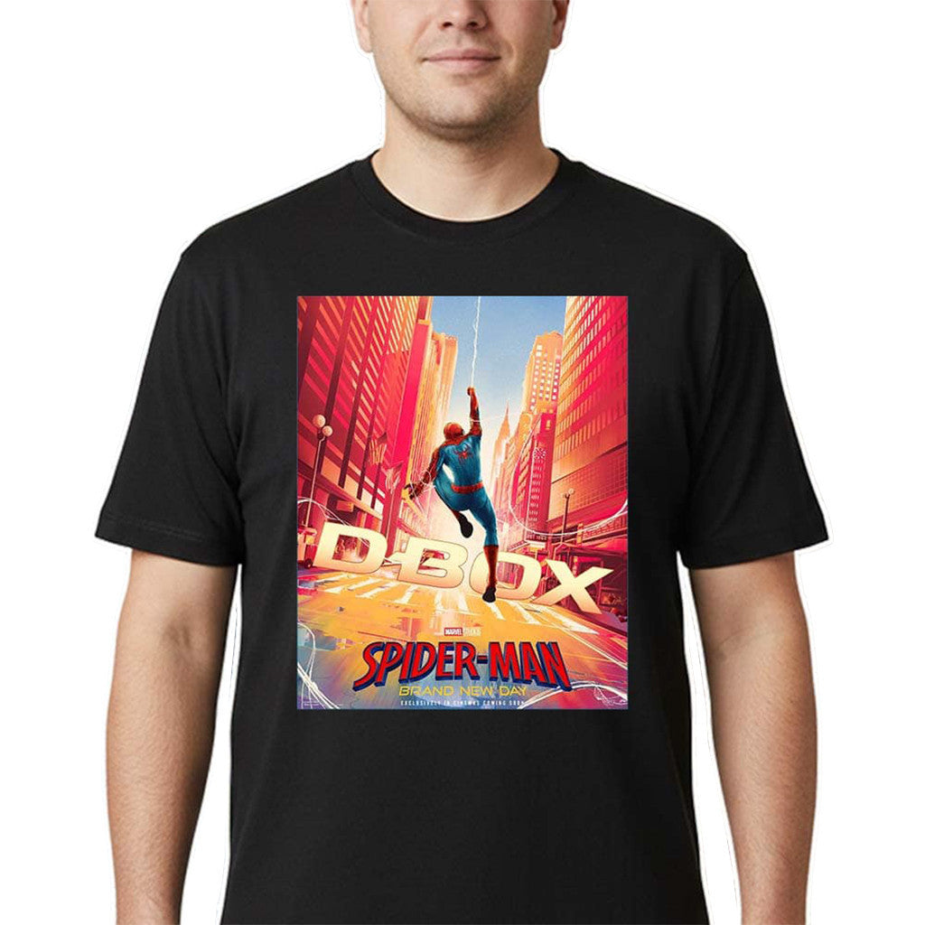 A New D-Box Poster For Spider-Man Merch Brand New Day 2026 T-Shirt Birthday Gifts For Husband - Loomnari