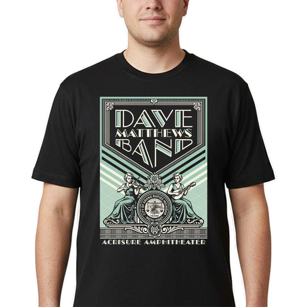 Dave Matthews Band Acrisure Amphitheater T-Shirt Dave Matthews Band Merch Gift For Him - Loomnari