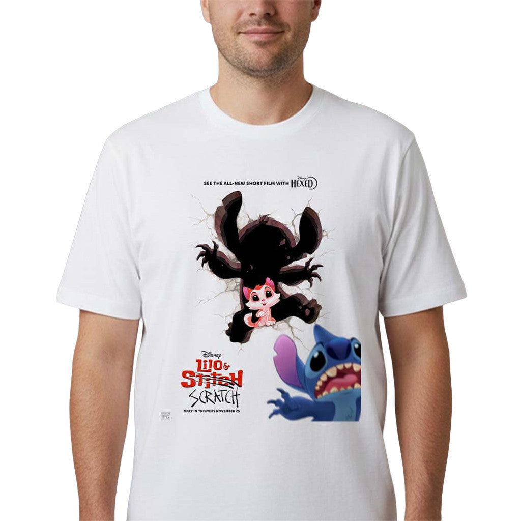 Lilo And Scratch Merch Lilo & Stitch Story Coming To Movie Poster T-Shirt Gift Ideas For Men - Loomnari