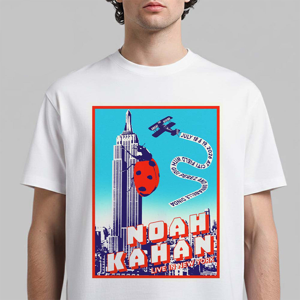Noah Kahan Live In New York 2026 T-Shirt Noah Kahan Merch Birthday Presents For Him - Loomnari