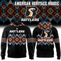 Arizona Rattlers Native American Heritage 2026 Hoodie Arizona Rattlers Merch Football Fan Gifts - Loomnari