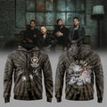 Memphis May Fire Shapeshifter World Tour 2026 Tie Dye Hoodie Memphis May Fire Merch Fan Gifts - Loomnari