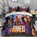 Fortnite Runners Chapter 7 Season 3 Bedding Set Fortnite Game Merch Gift Ideas For Him - Loomnari