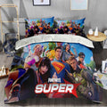 Fortnite Super Chapter 6 Season 3 Bedding Set Fortnite Cartoon Game Merch Birthday Gift - Loomnari