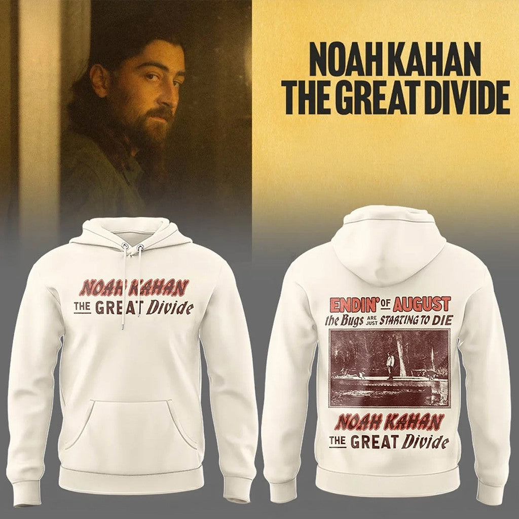 Noah Kahan Merch Tour 2026 Noah Kahan The Great Divide Tour Hoodie Cool Gifts For Music Lovers - Loomnari