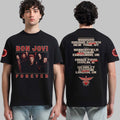 Bon Jovi Forever Tour 2026 Merch Bon Jovi Band Photo T-Shirt Useful Gifts For Husband - Loomnari