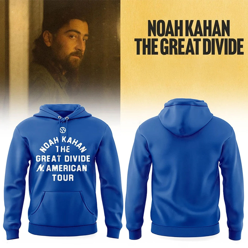 Noah Kahan Merch Tour 2026 NK The Great Divide Tour Hoodie Unique Gifts For Husband - Loomnari