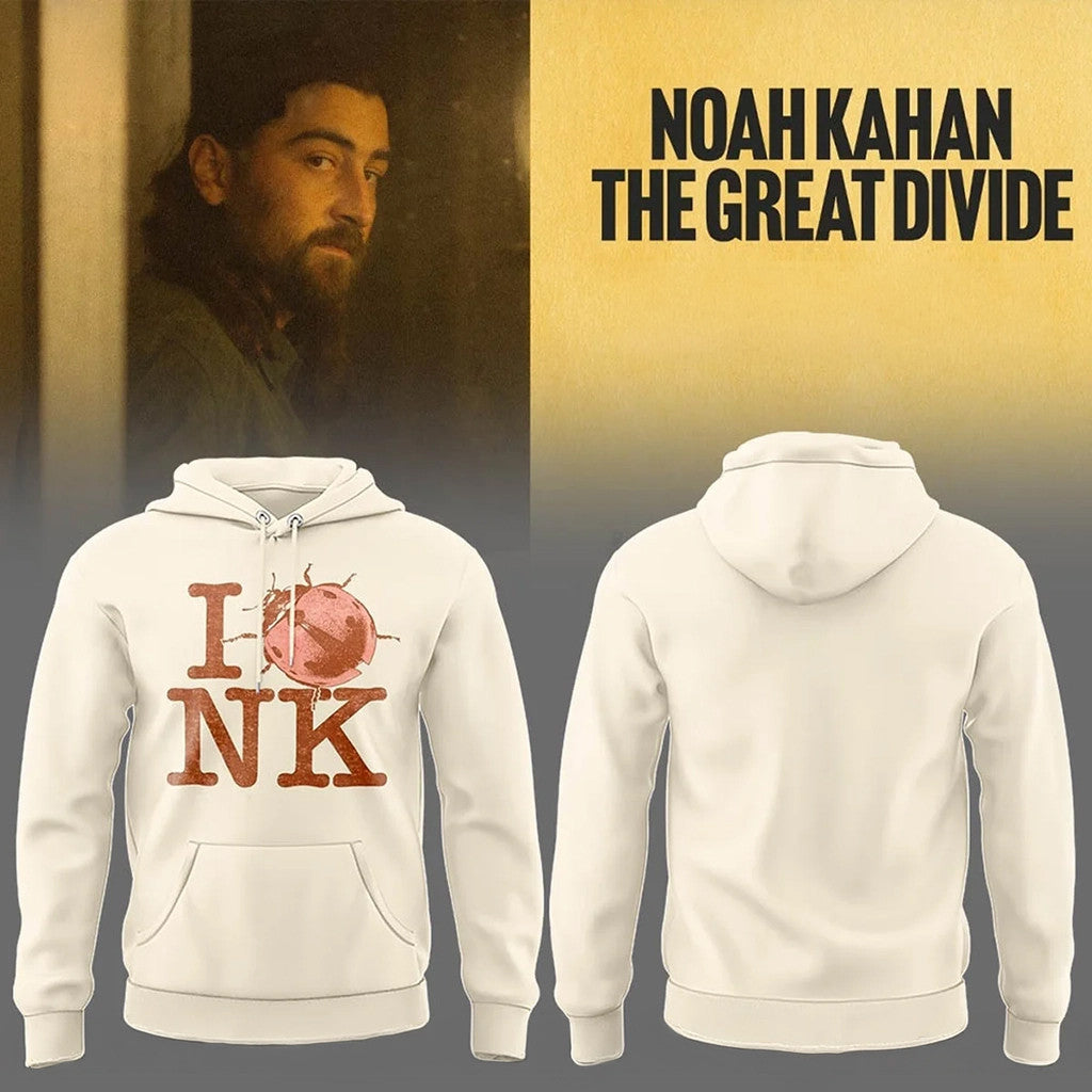 Noah Kahan Tour Merch 2026 Noah Kahan The Great Divide Tour Hoodie I Love NK Hoodie Fan Gifts - Loomnari