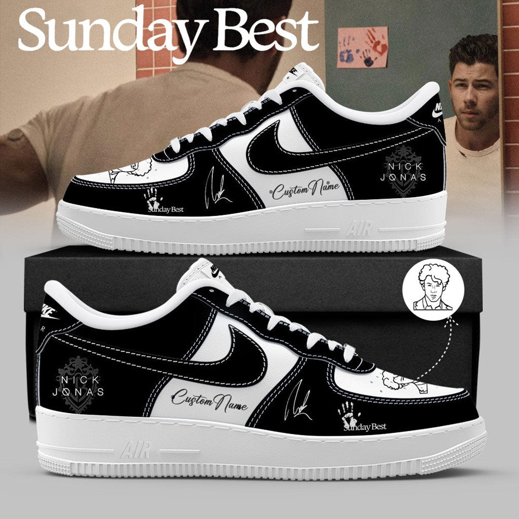 Custom Nick Jonas Sunday Best Tour 2026 Signature Shoes Sneakers Nick Jonas Merch Fan Gifts - Loomnari