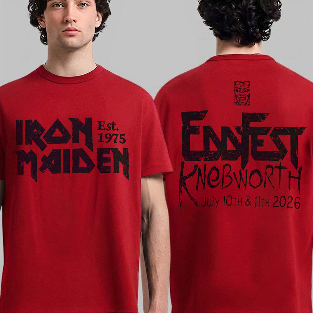 Iron Maiden Eddfest Knebworth 2026 T-Shirt Iron Maiden Eddfest Merch Gifts For My Brother - Loomnari