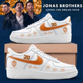 Personalized Jonas Brothers Living The Dream Tour 2026 Signature Sneakers Jonas Brothers Merch - Loomnari