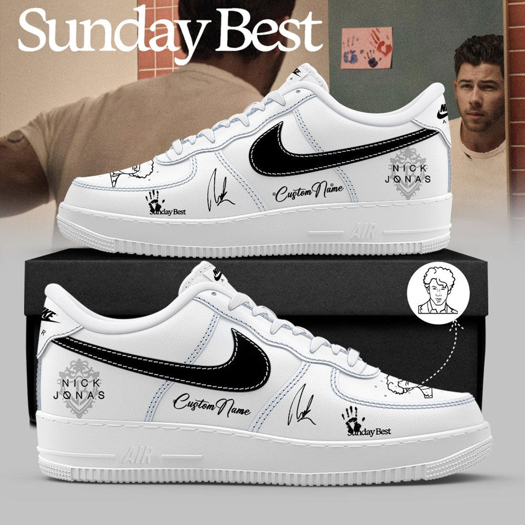 Personalized Nick Jonas Sunday Best Tour 2026 Signature Shoes Sneakers Gift For Music Lover - Loomnari