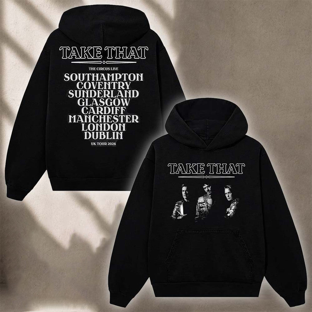 Take That The Circus Live Summer 2026 Hoodie Take That Merch Good Gifts For Men - Loomnari