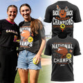 Texas Longhorns Back To Back 2026 Softball National Champions Shirt Texas Longhorns Merch - Loomnari