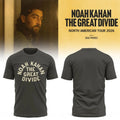 Noah Kahan Tour Merch 2026 NK The Great Divide Tour T-Shirt Presents For Music Lovers - Loomnari