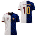 Personalized Spain X France 2026 FIFA World Cup Mashup T-Shirt Game Day Shirt Gift For Brother - Loomnari