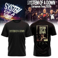 SOAD Merch 2026 System Of A Down Europe UK Stadium Tour Signature Shirt Metal Band Fans Gifts - Loomnari
