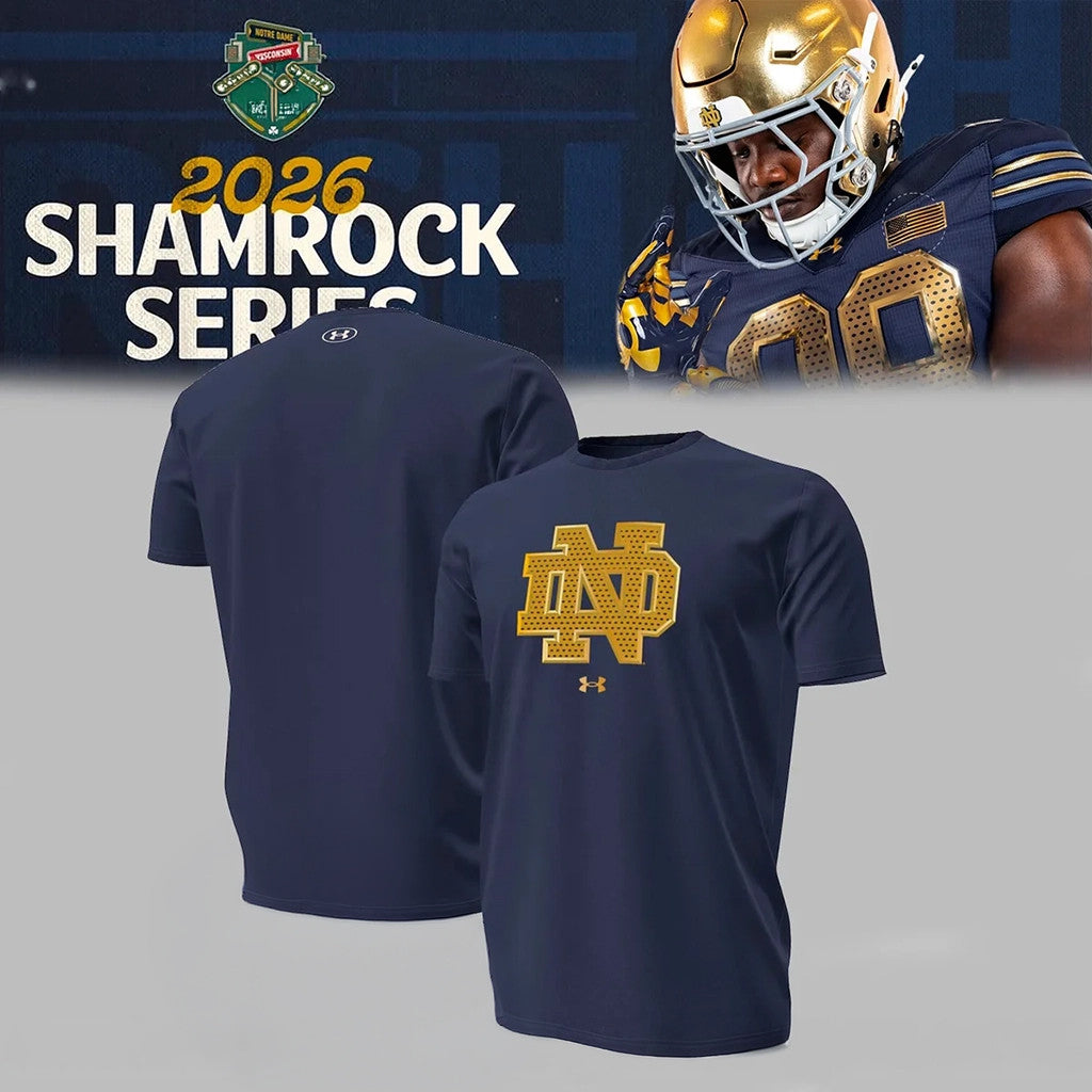 Notre Dame Fighting Irish Shamrock Series Shirt Notre Dame Merch Gift For Football Lover 2026 - Loomnari