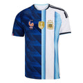 Argentina X France Merch FIFA World Cup 2026 Mashup T-Shirt Gifts For Fans - Loomnari