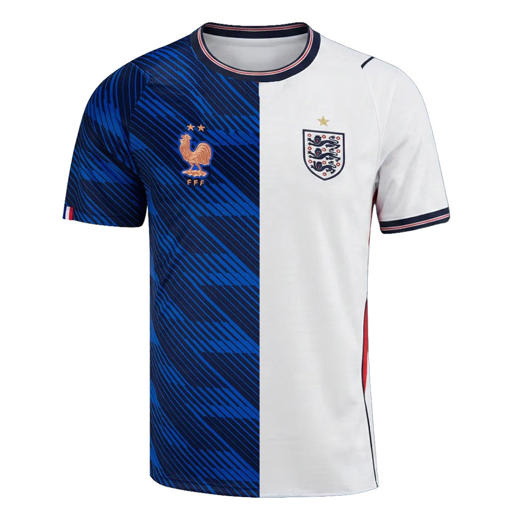 England X France Merch FIFA World Cup 2026 Mashup T-Shirt Best Gifts For Him - Loomnari