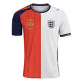 England X Spain Merch England X Spain FIFA World Cup 2026 Mashup T-Shirt Gifts For Him - Loomnari