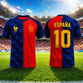 France X Spain Merch FIFA World Cup 2026 Mashup T-Shirt Present For Husband - Loomnari