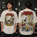Snoopy X Anthrax Mosh Fast Laugh Louder T-Shirt Snoopy Merch Birthday Gift For Him - Loomnari