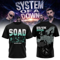 System Of A Down Merch 2026 SOAD EU UK Tour T-Shirt Gift Ideas For Music Lovers - Loomnari