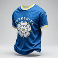 Yorkshire White Rose Emblem T-Shirt Northern English County Shirt Patriotic Gift Ideas - Loomnari