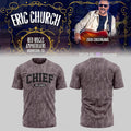 Eric Church Live At Red Rocks Amphitheatre T-Shirt 2026 Chief Camo Shirt Eric Church Tour Merch - Loomnari