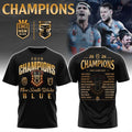 2026 Champions New South Wales Blue T-Shirt New South Wales Blues Merch Gift For Rugby Fans - Loomnari
