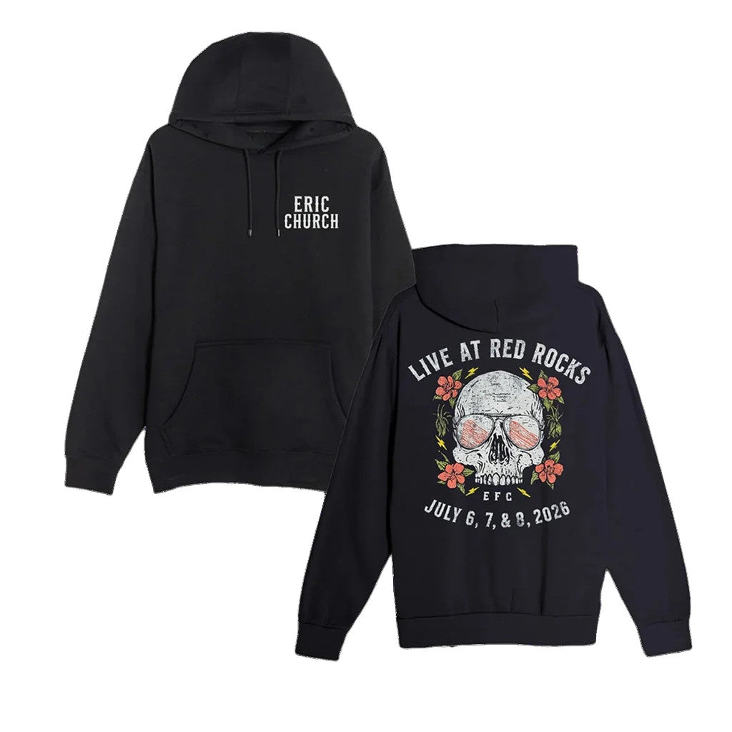 Eric Church Live At Red Rocks Amphitheatre Hoodie 2026 Eric Church Tour Merch Music Lover Gifts - Loomnari