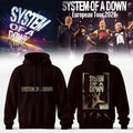 System Of A Down Europe UK Stadium Tour 2026 Signature Hoodie SOAD Band Merch Gift For Fans - Loomnari