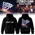 System Of A Down Europe UK Stadium Tour 2026 Signature Hoodie SOAD Concert Merch Gift For Fans - Loomnari