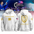 Notre Dame Campus Freedom X Turning Point USA Hoodie TPUSA Merch Gift For Brothers - Loomnari