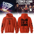 System Of A Down Europe UK Stadium Tour 2026 Signature Hoodie SOAD Merch Gift For Band Fans - Loomnari