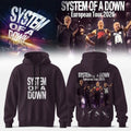 System Of A Down Europe UK Stadium Tour 2026 Signature Hoodie SOAD Merch Gift For Dad - Loomnari