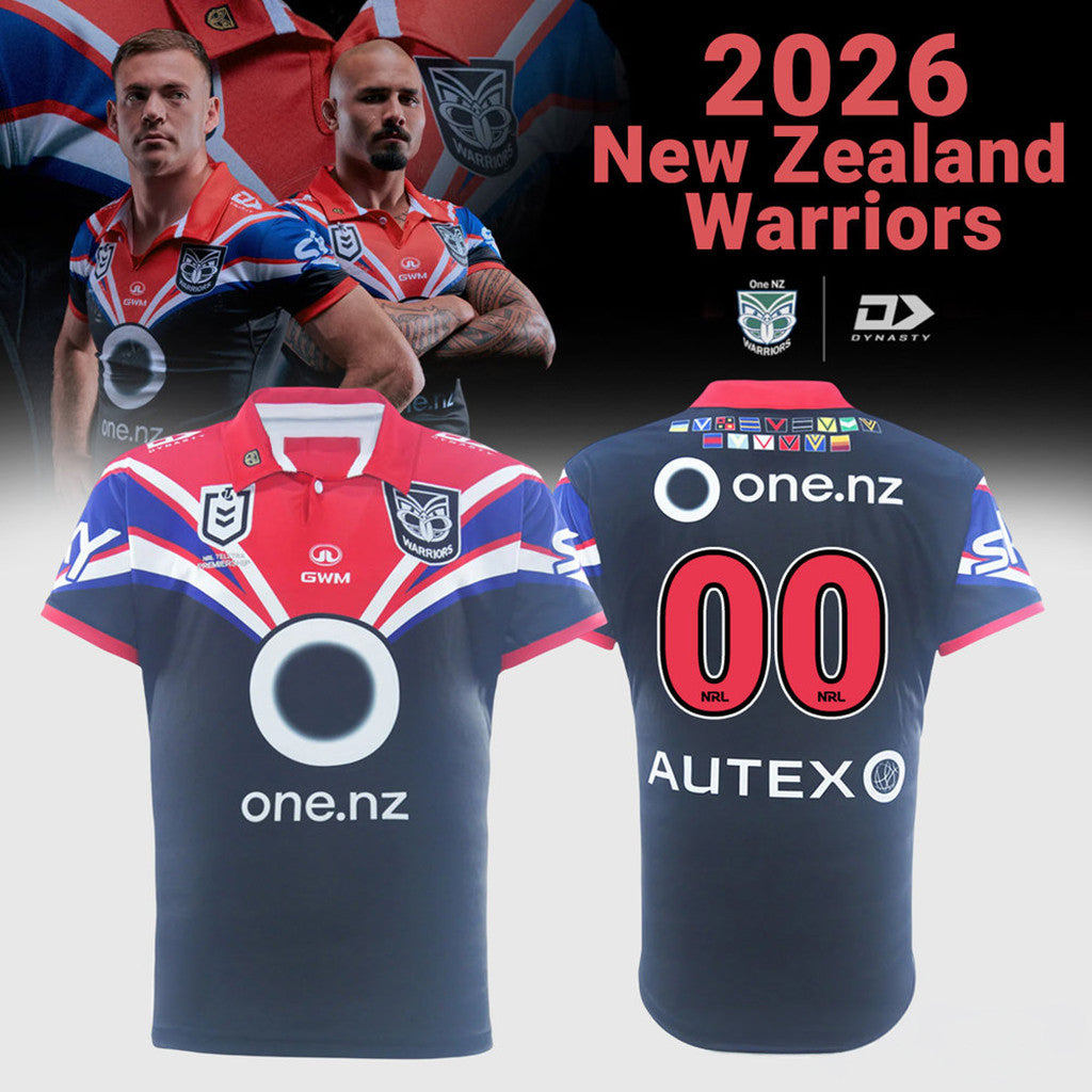 Personalized New Zealand Warriors Custom Kotahitanga Polo Shirt 2026 NZ Warriors Merch Men's - Loomnari
