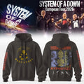 System Of A Down Europe UK Stadium Tour 2026 Signature Hoodie Hypnotize Hoodie SOAD Merch - Loomnari