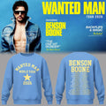 Benson Boone Tour Merch 2026 Wanted Man World Tour Sweatshirt Gifts For Music Fans - Loomnari