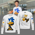 McLaren X Sonic 1000Th Anniversary Sweatshirt McLaren Racing Team Merch Gift For Brothers - Loomnari