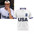 Brad Pitt Spain Vs Belgium 2026 World Cup USA Football Jersey Shirt USMNT Merch Him Gifts - Loomnari