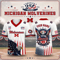 Personalized Ohio State Buckeyes X 250 Years Of Freedom USA Jersey Buckeyes Merch 2026 Fan Gift - Loomnari