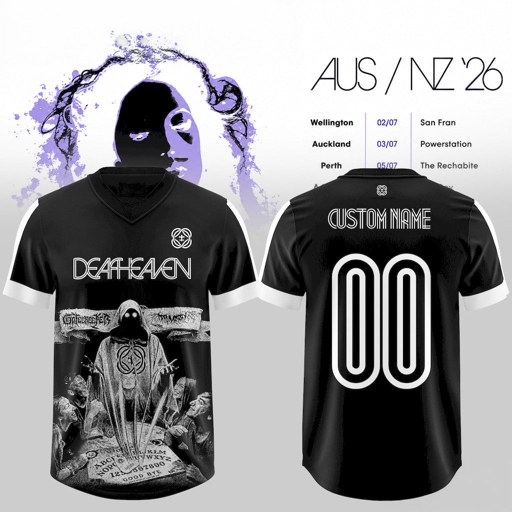 Personalized Deafheaven AUS NZ Tour 2026 Jersey Deafheaven Merch Gift For Band Fans - Loomnari