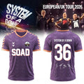System Of A Down Merch 2026 SOAD Tour Toxicity Signed Jersey Music Related Gifts For Guys - Loomnari